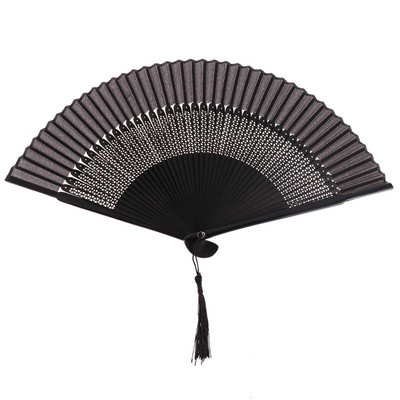 Vintage kézi összecsukható legyező táncelőadás ventilátor dekoratív kínai stílusú kézműves üreges kézi legyezők parti kedvencek ajándék nyár