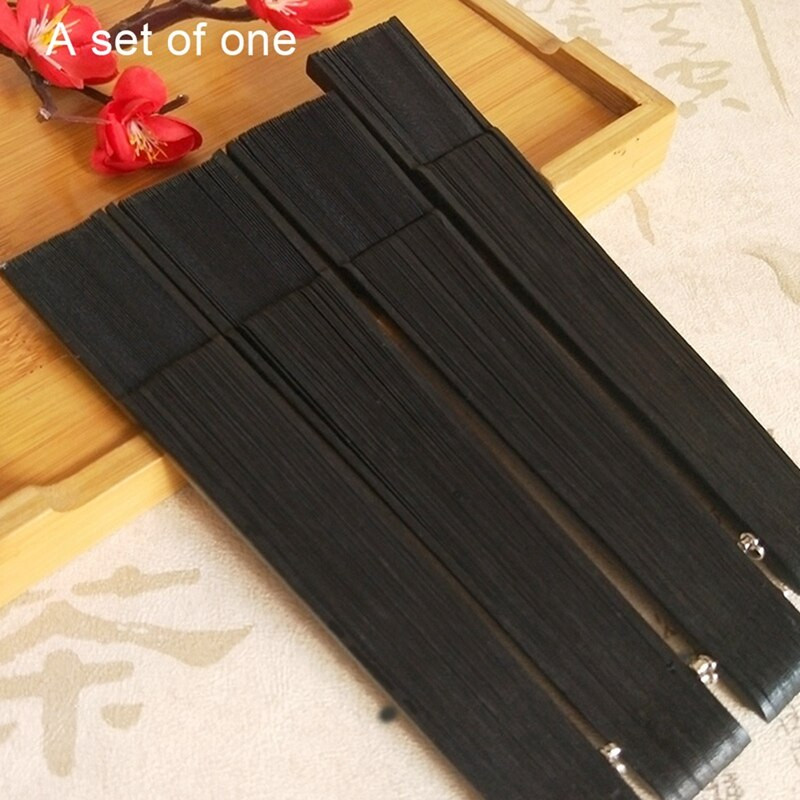 SEWS-Evantai de mână din bambus Evantai pliabile de mână, sculptat, elegant, din lemn de bambus, din mătase, pentru evenimente, decorarea casei