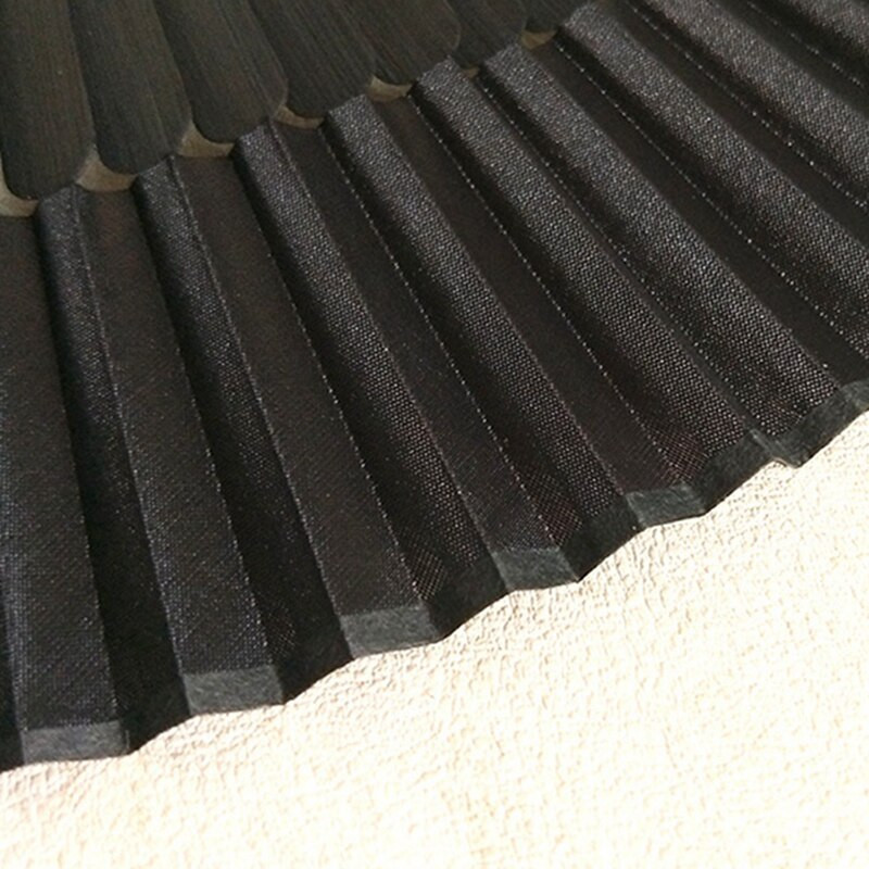 SEWS-Evantai de mână din bambus Evantai pliabile de mână, sculptat, elegant, din lemn de bambus, din mătase, pentru evenimente, decorarea casei