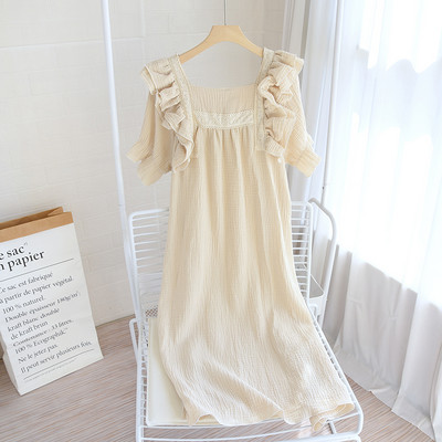 Novi model ženske spavaćice sa četvrtastim izrezom