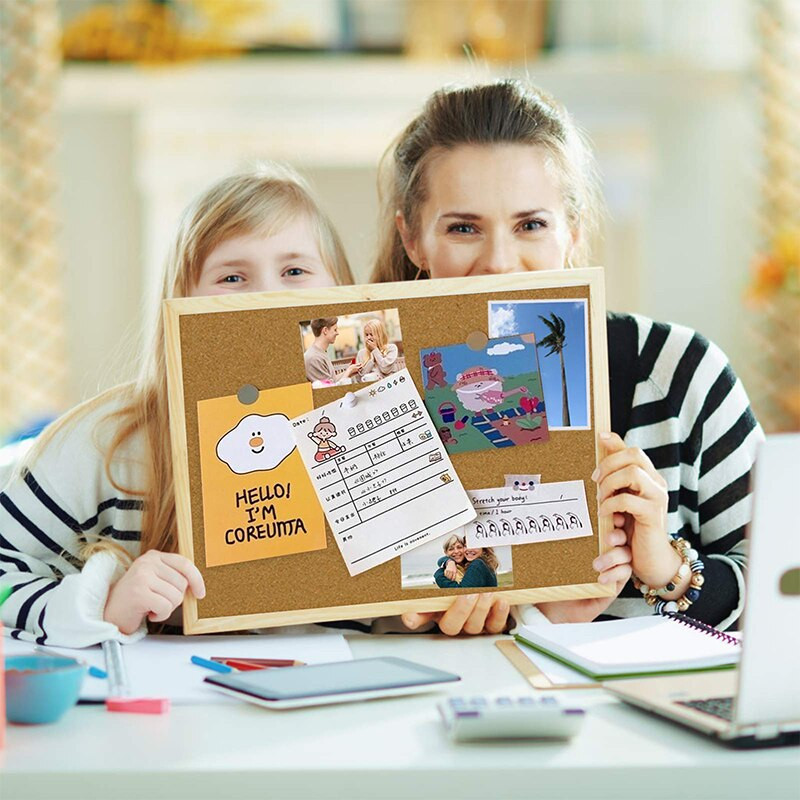 Kamštinė lenta Pakabinamas biuletenis Vaikų darželio nuotraukos Fonas „Pasidaryk pats“ klasė Svetainė Nuotraukų ekranas Pranešimo siena su rėmeliu