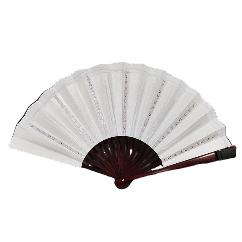 LED világító összecsukható ventilátor Disco tánckellékek Színes világító összecsukható ventilátor Nightclub bár Party előadás kellékek Magic Fan
