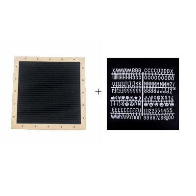 Filc levéltábla LED fénnyel, barkácsolt fa üzenőfallal otthoni nappali dekoráció születésnapi anyák napi ajándék 10x10 hüvelykes