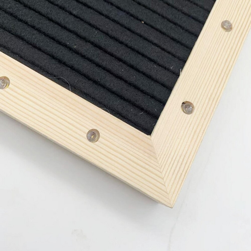 Filc levéltábla LED fénnyel, barkácsolt fa üzenőfallal otthoni nappali dekoráció születésnapi anyák napi ajándék 10x10 hüvelykes