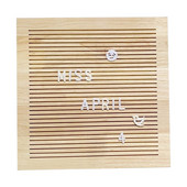 Πίνακας από φελλό 10x10 ιντσών Διακόσμηση τοίχου Δρύινα μηνύματα Πίνακας 460 γραμμάτων Τσάντα σχεδίασης Felt Letter Πίνακας Διακόσμηση σπιτιού Διακόσμηση γραφείου