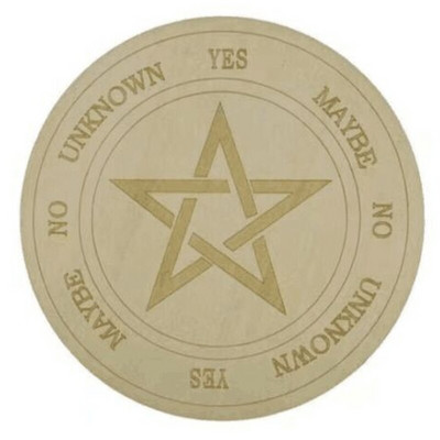 Δίσκος 25cm ξύλινο εκκρεμές πιάτο φεγγάρι χρυσό μαντικό ενεργειακό σκάλισμα σανίδα θεραπείας διαλογισμός διακόσμηση μεταφυσικός βωμός