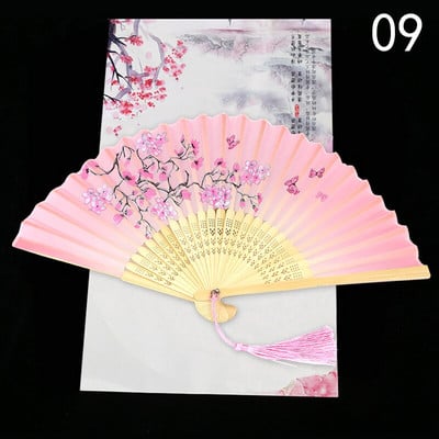 Kinų stiliaus ventiliatoriaus raštas, sulankstomas šokių vestuvių vakarėlis, nėriniai, šilkiniai sulankstomi rankoje laikomi gėlių vėduokliai, moterų nuotraukų atramos įrankis.