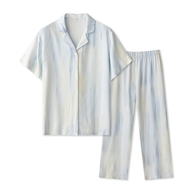 Tavaszi-őszi női pizsama rövid vagy hosszú ujjú - három modell