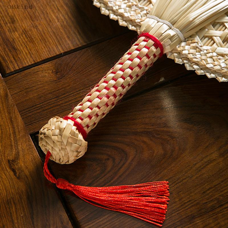 obkind Cao Rankomis austi vėduoklė Nešiojama delnų lapų vėduoklė maža vėduoklė Kiniška vyriška ir moteriška vasarinis popierius medis antikvarinis Mai Die