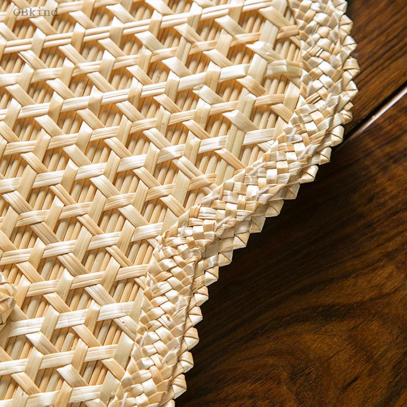 obkind Cao Rankomis austi vėduoklė Nešiojama delnų lapų vėduoklė maža vėduoklė Kiniška vyriška ir moteriška vasarinis popierius medis antikvarinis Mai Die