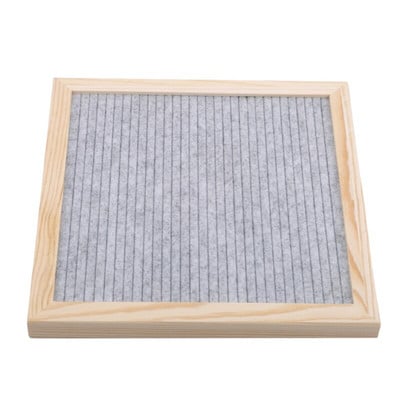 Όμορφη πινακίδα τσόχα Ξύλινη κορνίζα με δυνατότητα αλλαγής σύμβολα Αριθμοί χαρακτήρες Πίνακες μηνυμάτων για διακόσμηση γραφείου σπιτιού Hogard