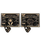 Négyszögletű napfa boszorkányság oltár pillangó iránytű tányér etetőjáték Jóslás tábla faragott fa metafizikai üzenet