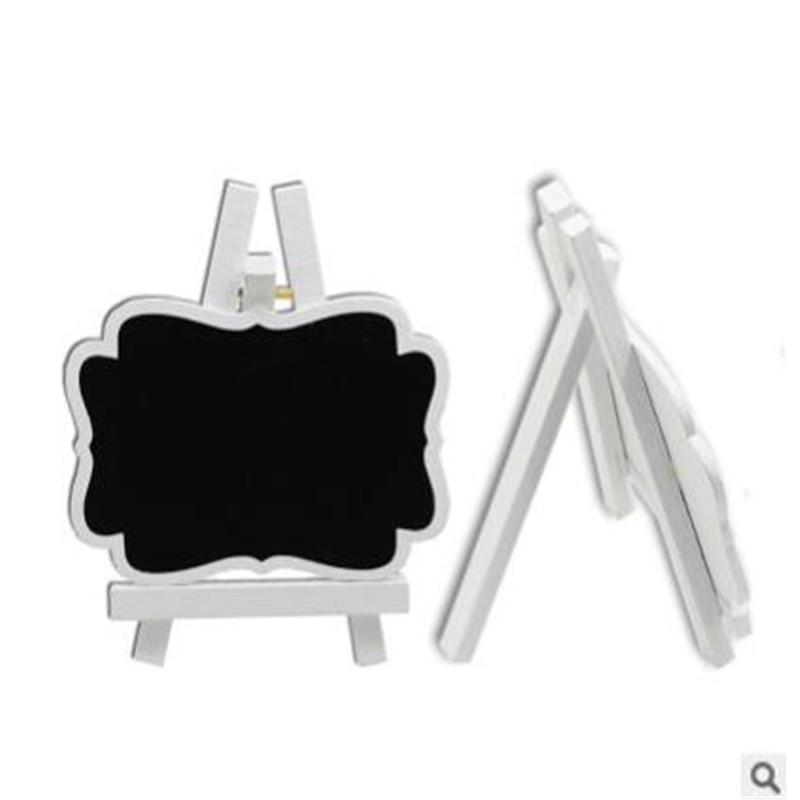 10 DB/tétel Mini fa tábla Vintage Palatábla asztalszám esküvői/karácsonyi/születésnapi buli asztaldísz kellékei