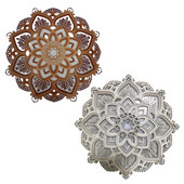 Mandala Led Noćno svjetlo Yoga Studio Dekorativna pejzažna svjetiljka Dodatak za kućni izlog Pozadina za zabavu