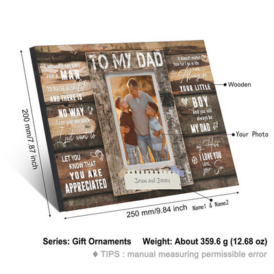 Tablă de pictură cu cadru din lemn personalizat Accesorii personalizate Decor pentru casă Ziua Îndrăgostiților Aniversare Cadouri cu imprimare în lemn francez