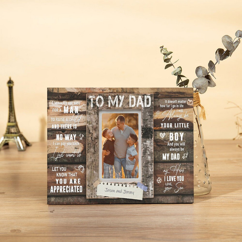 Tablă de pictură cu cadru din lemn personalizat Accesorii personalizate Decor pentru casă Ziua Îndrăgostiților Aniversare Cadouri cu imprimare în lemn francez