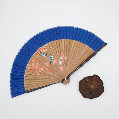 Esküvői ajándék összecsukható ventilátor kínai stílusú spanyol összecsukható ventilátor bambusz kézi ventilátor tánclegyező lakberendezési dísz kézműves ajándék ventilátor