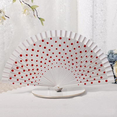 1tk Hispaania tantsuetendused Puidust lehvikud Pulmakaunistus Rõivad Aksessuaarid Kokkupandav ventilaator