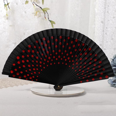 1tk Hispaania tantsuetendused Puidust lehvikud Pulmakaunistus Rõivad Aksessuaarid Kokkupandav ventilaator