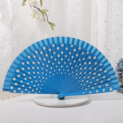 1tk Hispaania tantsuetendused Puidust lehvikud Pulmakaunistus Rõivad Aksessuaarid Kokkupandav ventilaator