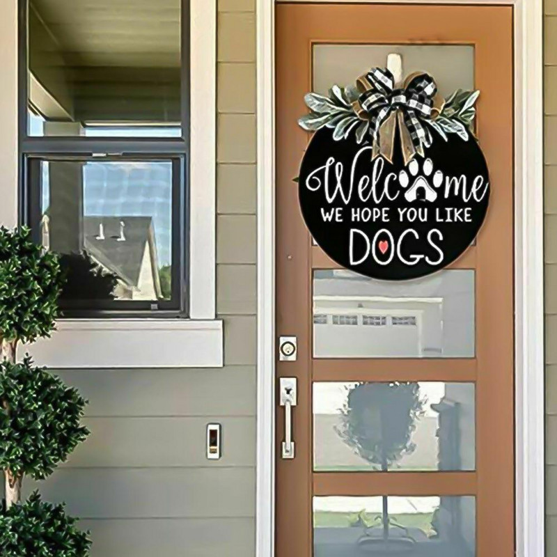 Coroană cu bowknot, care nu se decolorează, portabil, ușoară, ușă, fereastră, ghirlandă, decorațiuni pentru casă