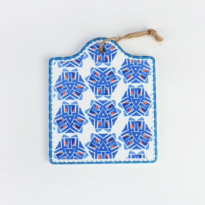 Nordijska keramička retro zanatska slika Izolirani keramički podmetači od pluta Dvonamjenski podmetači za lonce Kombinirani podmetači Poklon za uređenje doma