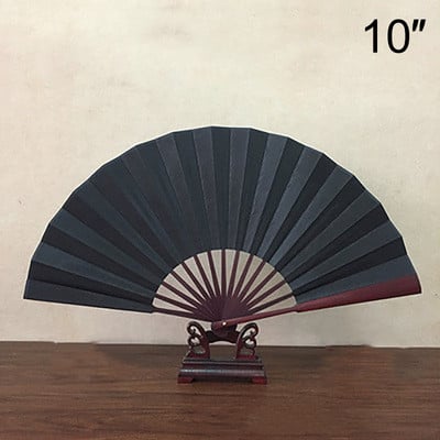 10 hüvelykes összecsukható ventilátor kézi selyem szövet DIY kínai összecsukható ventilátor fa bambusz ókori összecsukható ventilátor barkács kalligráfia festmény