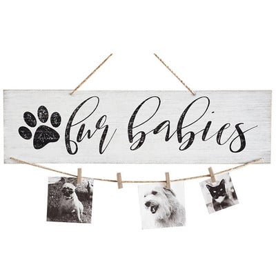 Daugiafunkciniai pakabukų papuošalai, montuojami ant sienos nuotraukų klipas Medinis vestuvių dekoravimas