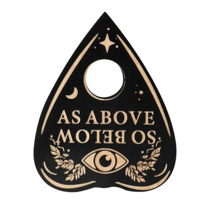 Stars Sun rašto švytuoklinių lentų rinkinys būrimui pranešimų lentos Medinės raižytos lentos metafizinės altoriaus sienos iškabos dekoras