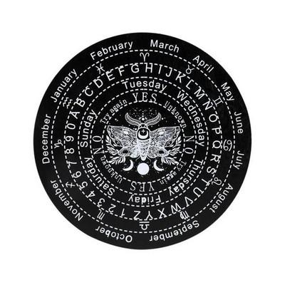 Stars Sun rašto švytuoklinių lentų rinkinys būrimui pranešimų lentos Medinės raižytos lentos metafizinės altoriaus sienos iškabos dekoras