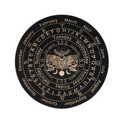 Stars Sun rašto švytuoklinių lentų rinkinys būrimui pranešimų lentos Medinės raižytos lentos metafizinės altoriaus sienos iškabos dekoras