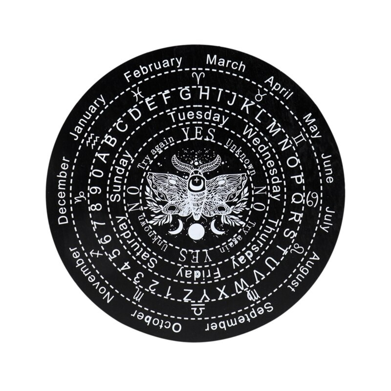 Stars Sun rašto švytuoklinių lentų rinkinys būrimui pranešimų lentos Medinės raižytos lentos metafizinės altoriaus sienos iškabos dekoras