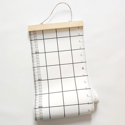 Šiaurės šalių vaikų ūgio liniuotė drobė kabanti augimo diagrama vaikų kambario sienų dekoras Sienų lipdukas liniuotė Animacinis spausdintas sienų dekoravimas