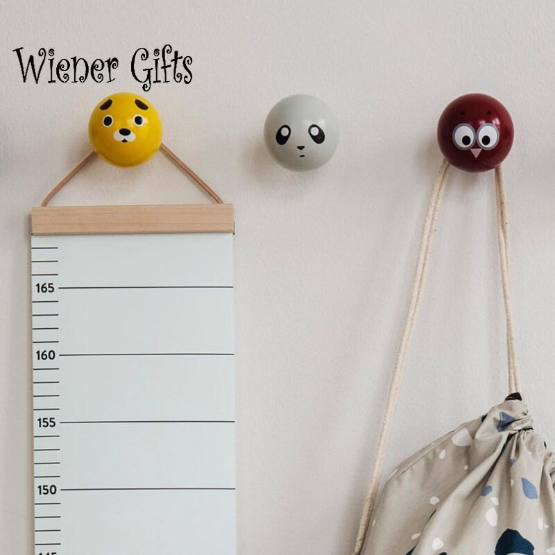 Šiaurės šalių vaikų ūgio liniuotė drobė kabanti augimo diagrama vaikų kambario sienų dekoras Sienų lipdukas liniuotė Animacinis spausdintas sienų dekoravimas