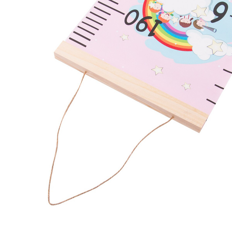 Kūdikių dekoratyvinė augimo diagrama Animacinio filmo aukščio matavimo kabantys liniuotės sienų dekoras, skirtas darželio vaikams Vaikams berniukams mergaitėms