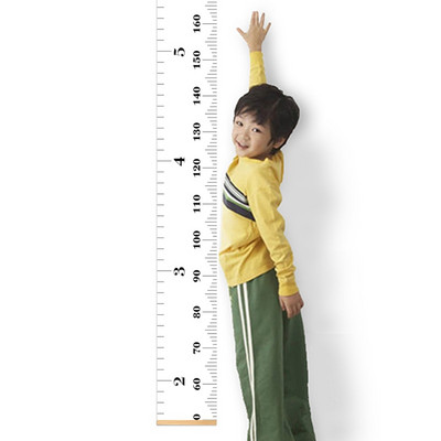 Скандинавска детска платнена висяща маса Диаграма на растежа Линийка за измерване на височината на бебето Декорация на детска стая