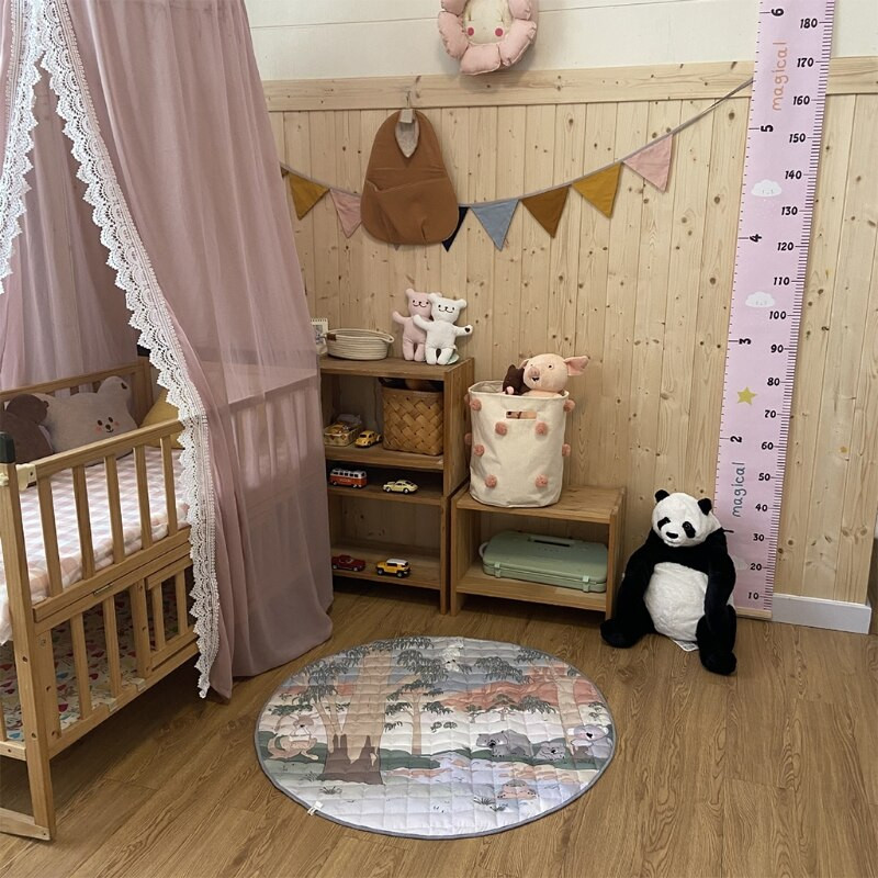 Vaikų matuoklio sieninė diagrama kabanti aukščio augimo matavimo liniuotė kūdikių darželio dekoras