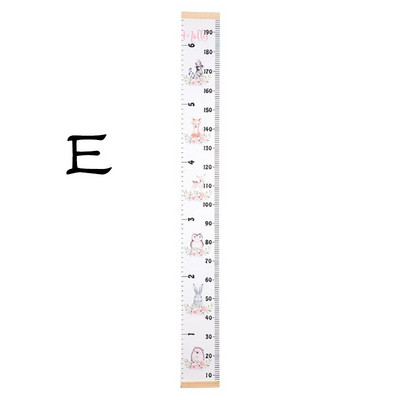 Zidna naljepnica za mjerenje visine iz crtanog filma za dječje sobe Naljepnice za ravnalo za rast djeteta Tablica za mjerenje rasta Školske naljepnice Dječja soba Spavaća soba