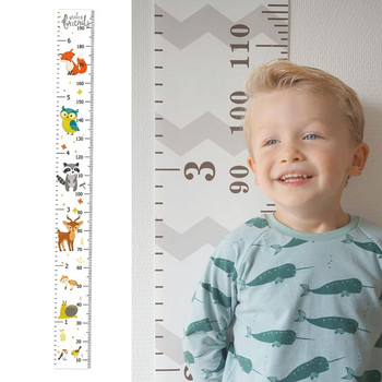 Γράφημα τοίχου παιδικού μετρητή Κρεμαστό Ύψος Μετρητής Ύψους Χάρακας Διακόσμηση νηπιαγωγείου μωρού 67 JB