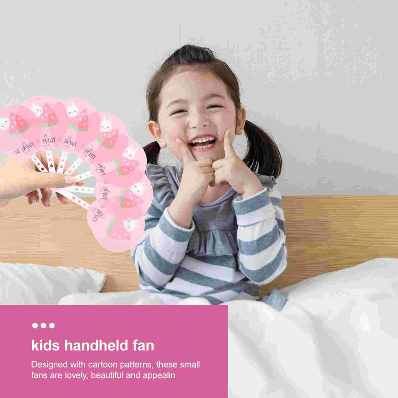 Ventilátor Kézzel Összecsukható Kézi Legyezők Összehajtható Papír Dekoratív Japán Tartott Chinesesummerkids Gyermek Rajzfilm Silkretro Virágos Esküvő