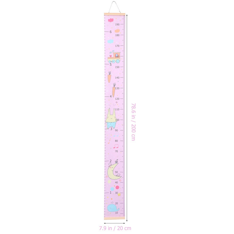 Magasságnövekedés fali diagram vonalzó gyerekeknek mérőmatrica matrica óvodai dekor készülék