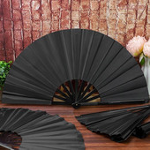 Kínai kung fu ventilátor szövethuzattal összecsukható ventilátor Kínai kézi ventilátor Tai Chi ventilátor dekoratív összecsukható legyezők teljesítmény