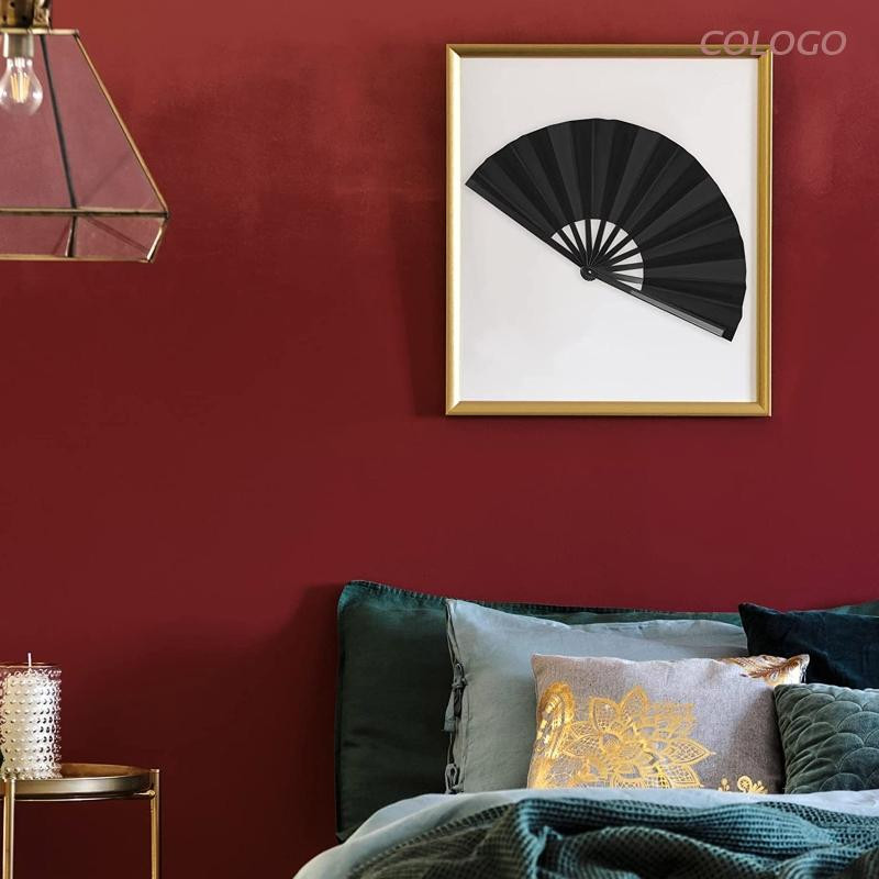 Kínai kung fu ventilátor szövethuzattal összecsukható ventilátor Kínai kézi ventilátor Tai Chi ventilátor dekoratív összecsukható legyezők teljesítmény