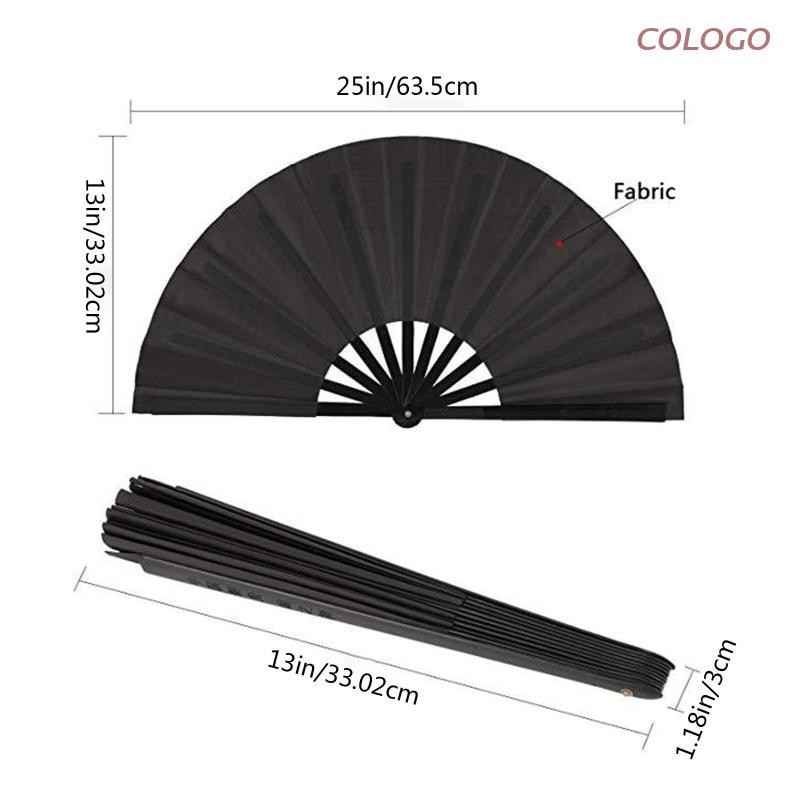 Kínai kung fu ventilátor szövethuzattal összecsukható ventilátor Kínai kézi ventilátor Tai Chi ventilátor dekoratív összecsukható legyezők teljesítmény