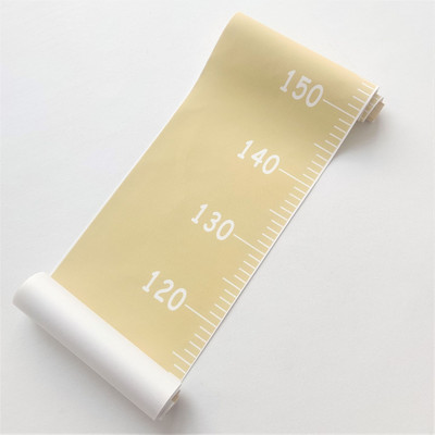 Baba gyermek növekedési táblázat magassági vonalzó fa falra akasztós falmatrica gyerekeknek gyerekszoba skandináv dekor 20x200cm