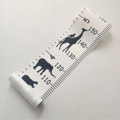 Baba gyermek növekedési táblázat magassági vonalzó fa falra akasztós falmatrica gyerekeknek gyerekszoba skandináv dekor 20x200cm