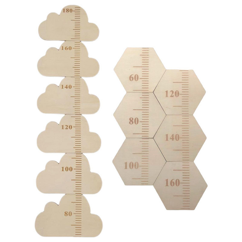 Fanövekedési diagram fali dekoratív matricák magasság vonalzó mérése kislányoknak fényképes kellékekhez
