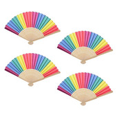 4db Kreatív legyezők Rainbow Bone Legyezők Medálok Design Gyermekjátékok