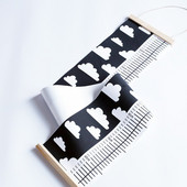 Nordic drăguț bebeluș copil copii înălțime riglă pentru copii tabel de mărimi de creștere riglă de măsurare a înălțimii pentru camera copiilor decorarea casei ornament de artă