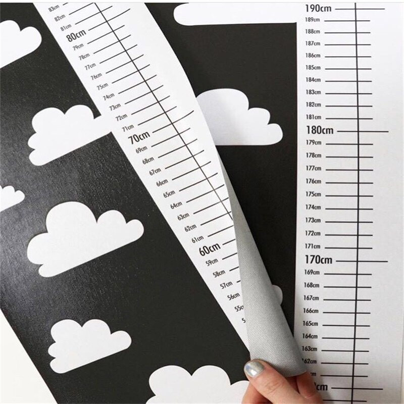 Nordic drăguț bebeluș copil copii înălțime riglă pentru copii tabel de mărimi de creștere riglă de măsurare a înălțimii pentru camera copiilor decorarea casei ornament de artă